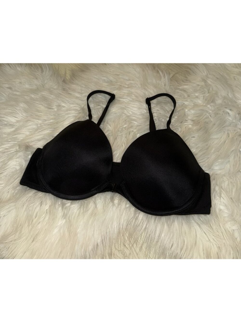 Pink Victorias Secret Wear Everywhere Front Close Push Up Bra UW Womens 34C